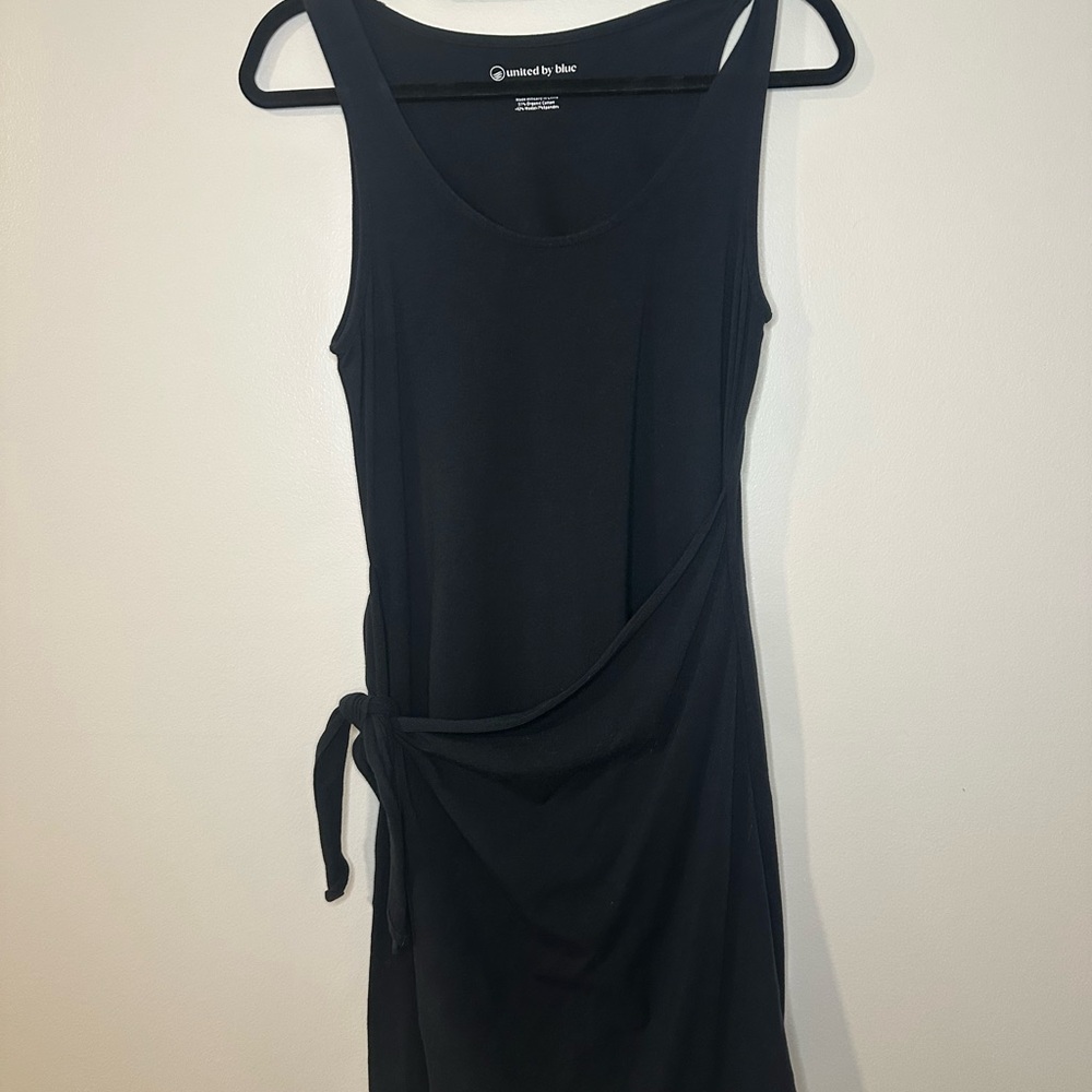 United by Blue Women's Navy Sleeveless Tie-Waist Dress